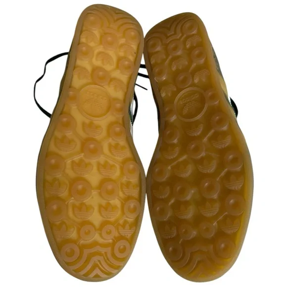 Adidas | Gazelle Indoor Green Suede with Pink heel tab Sz Women’s 9.5 NWT - Picture 4 of 7